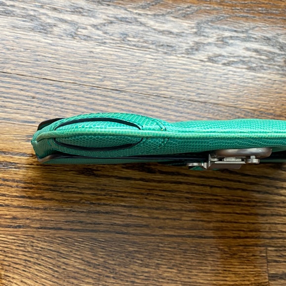 Authentic Burberry Clutch - Green - Picture 4 of 16